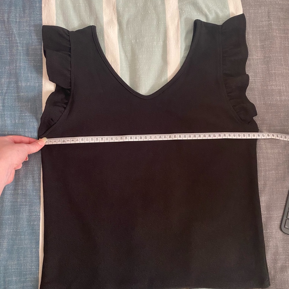 Valleygirl - Black Top - Size Large - Picture 4 of 7